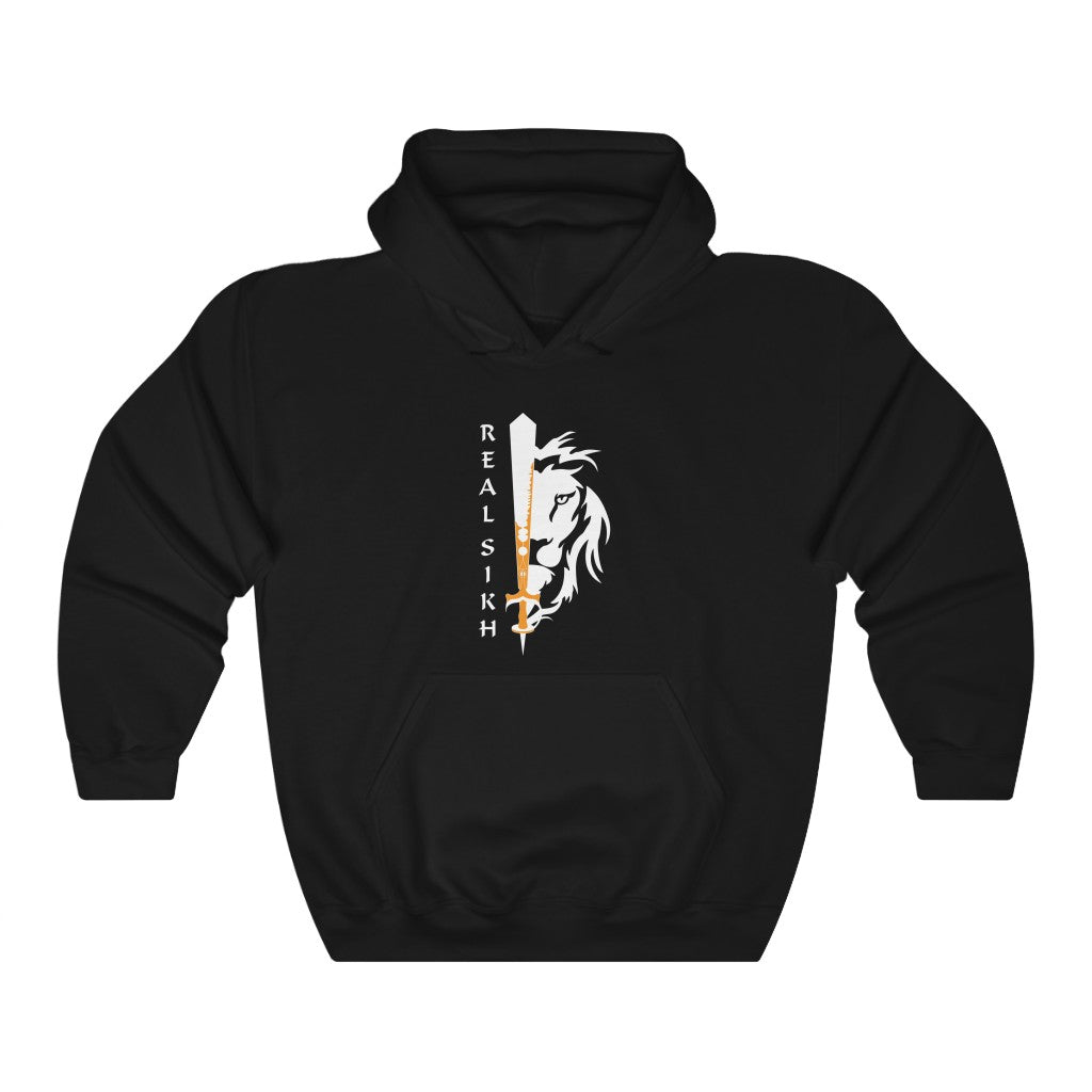 Blackout Golden Hoodie Real Sikh Hoodie Blackout/Gold Name Included